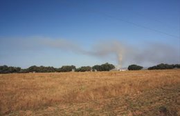 Columna De Humo De Badajoz