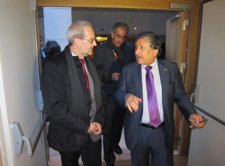 Hernández Ruipérez Junto A Musa Amer Odeh