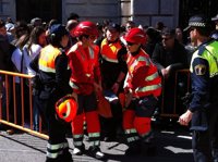 Cruz Roja atiende en Fallas a 970 personas, la mayoría por lipotimias