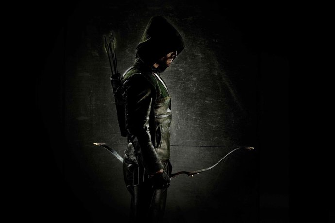 Stephen Amell En Su Papel De 'Flecha Verde' .