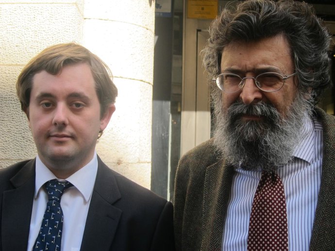 Presidente CCC, Francisco Caja Y Letrado De CCC, Angel Escolano