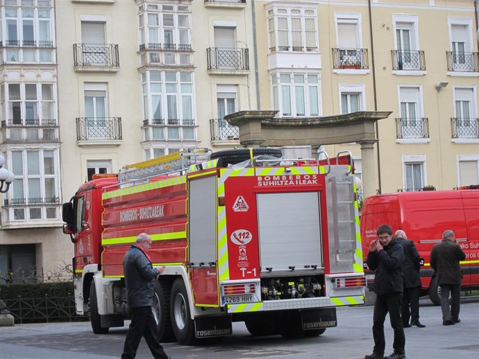 Camión De Bomberos De La Diputación De Alava 