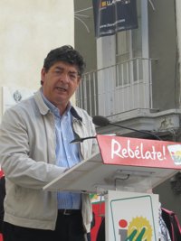 Valderas promete una ley de renta básica
