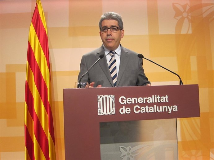 El Portavoz Del Govern, Francesc Homs