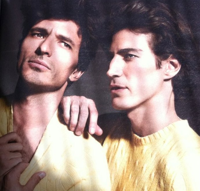 Oriol Elcacho Y Andrés Velencoso Para 'Harper's Bazaar'
