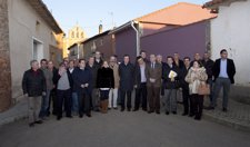 De Santiago-Juárez Con Los 30 Alcaldes En Villavicencio (Valladolid)