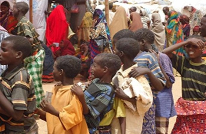 Niños En La Región De Somalia