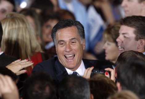 Mitt Romney Tras Ganar En Illinois