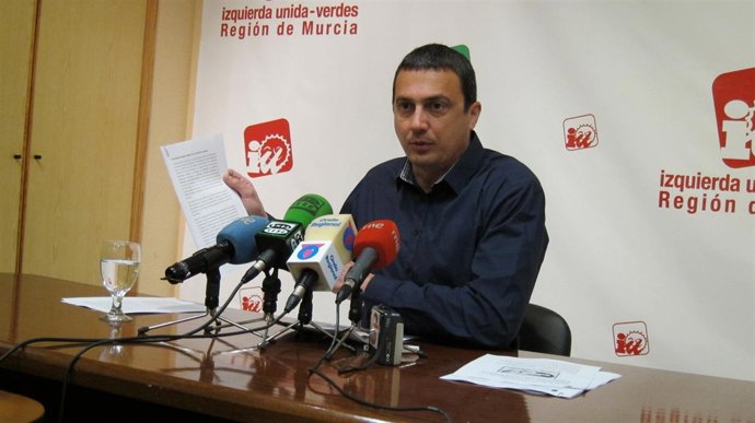 El Coordinador De IU-Verdes En La Región De Murcia, José Antonio Pujante