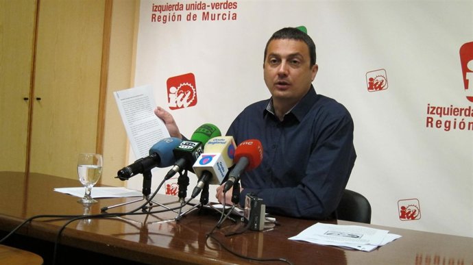 El Coordinador De IU-Verdes En La Región De Murcia, José Antonio Pujante