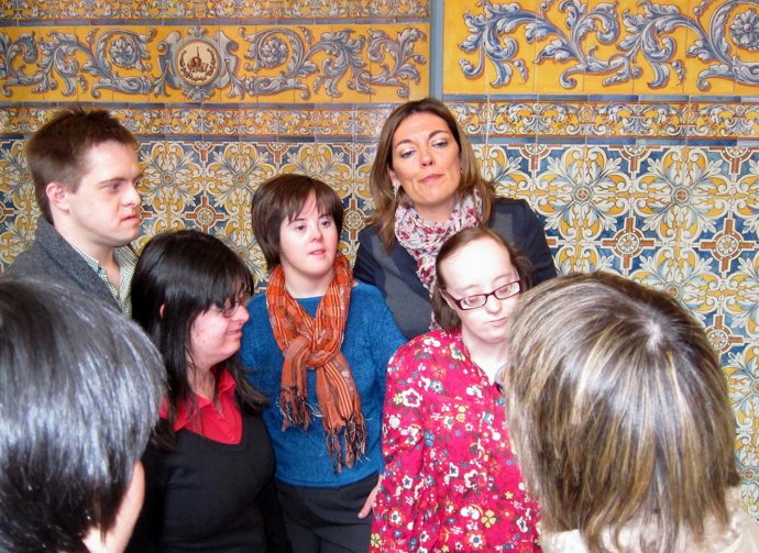 Milagros Marcos En La Celebración Del Día Del Síndrome De Down