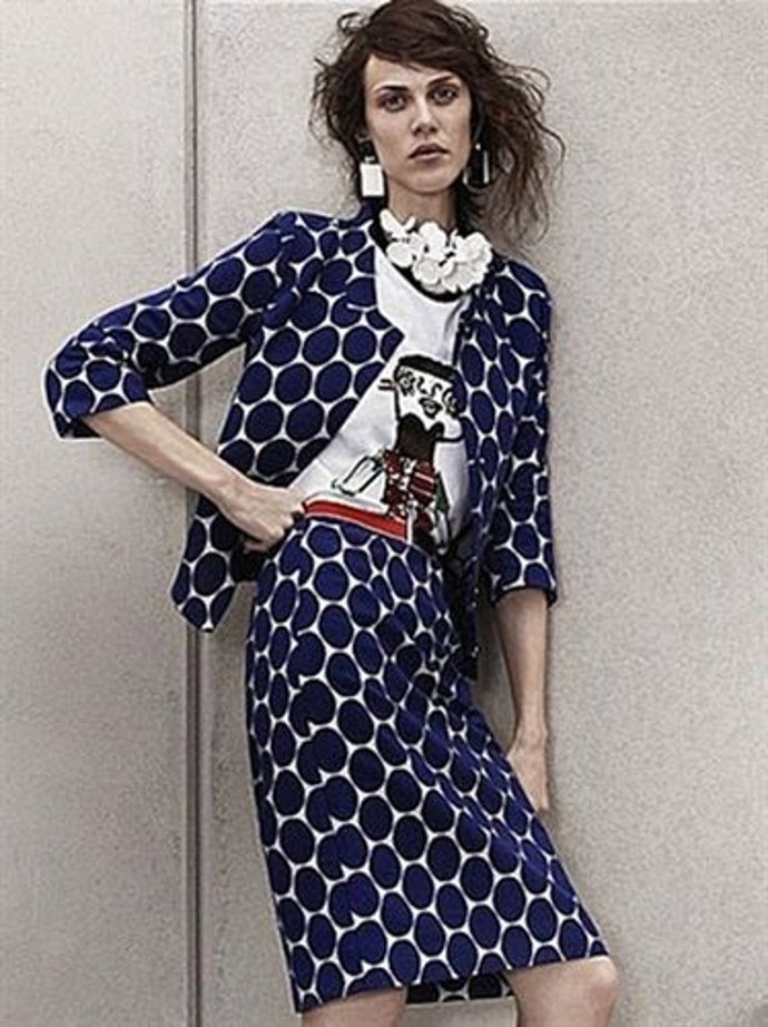 Imagen Modelo H&M Extremadamente Delgada
