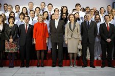 Los Reyes, Aguirre, Gallardón Y Ortiz En La Inauguración Del Hospital