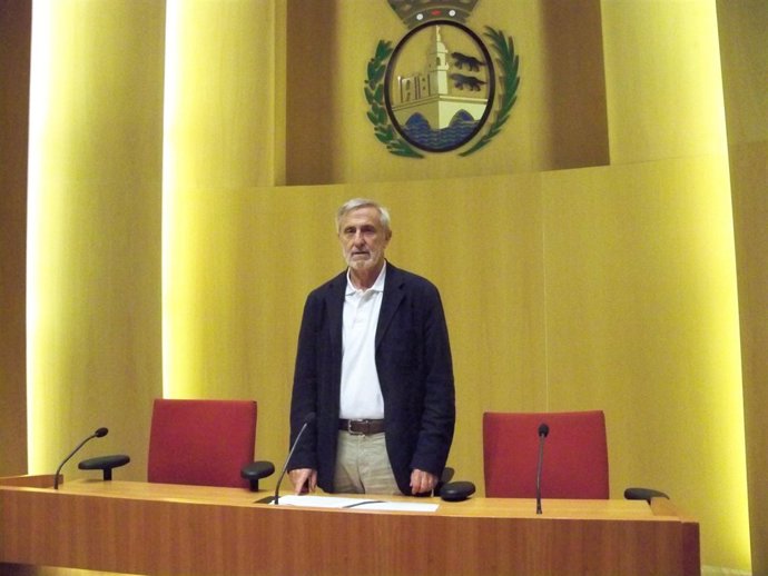 El Portavoz De Bildu En El Ayuntamiento De Bilbao, Txema Azkuenaga.