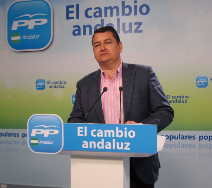 El Secretario General Del PP-A, Antonio Sanz