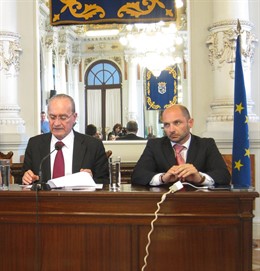 El Alcalde De Málaga Y El Concejal De Movilidad