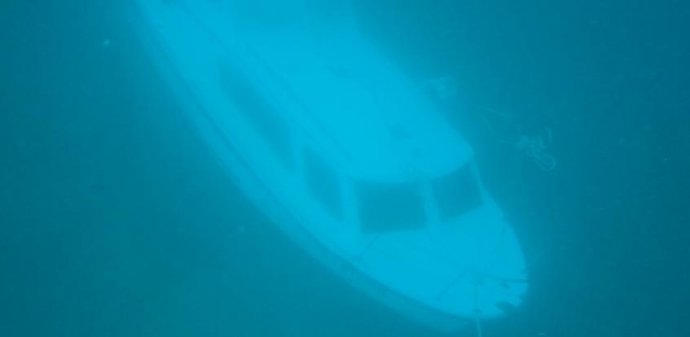 Barco 'Popeye II', Hundido En Lanzarote