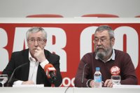 Toxo y Méndez apelan al éxito de la huelga contra la reforma laboral