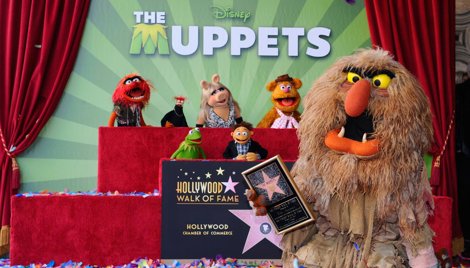 Los Muppets, Teleñecos, Recogen Su Estrella En El Paseo De La Fama
