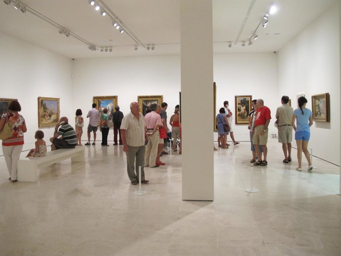 Interior Del Museo Carmen Thyssen Málaga
