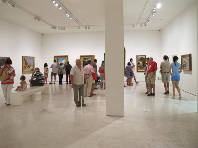 Interior Del Museo Carmen Thyssen Málaga