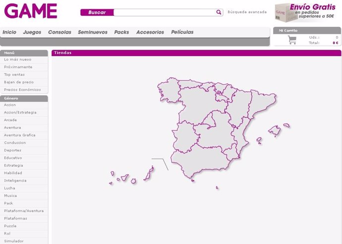 Página Web De Game España 