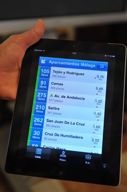 Aplicación Para Móviles Para Conocer Las Plazas Libres De Los 'Parkings'