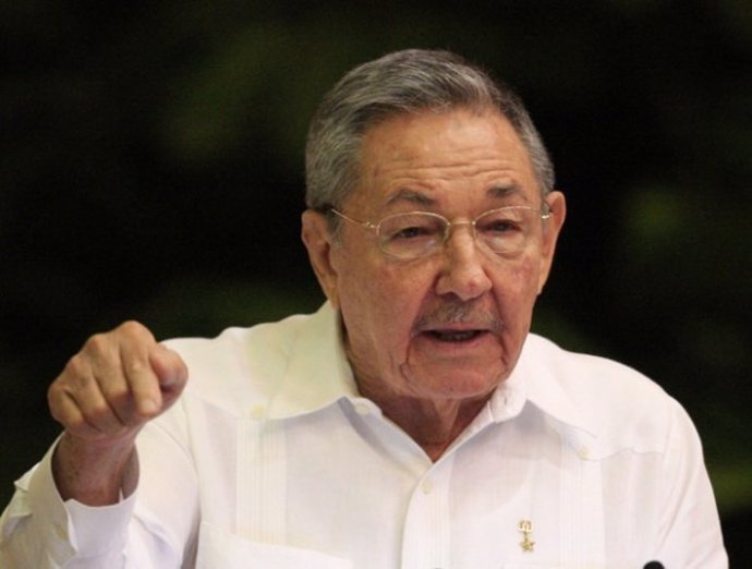 El Presidente Cubano, Raúl Castro