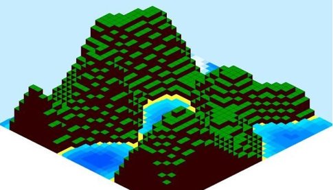 Versión De Minecraft De 1 Kilobyte Por Philippe Deschaseaux 