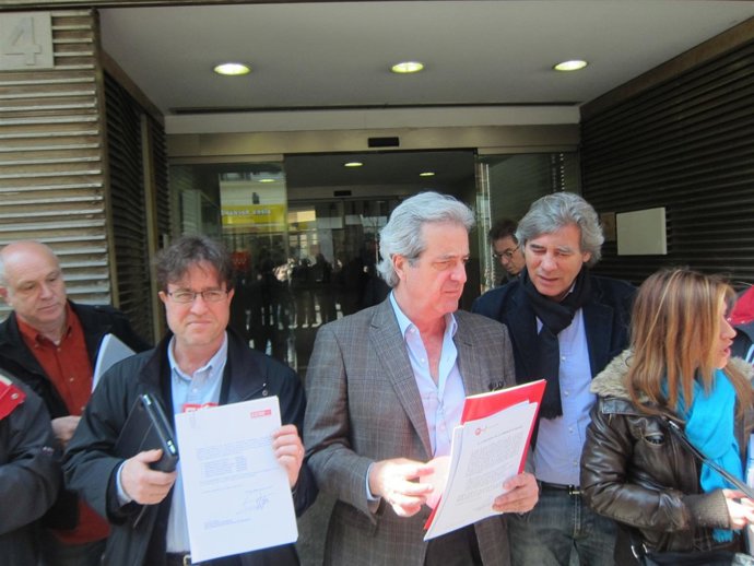 CC.OO. Y UGT Madrid Presentando La Convocatoria De Huelga