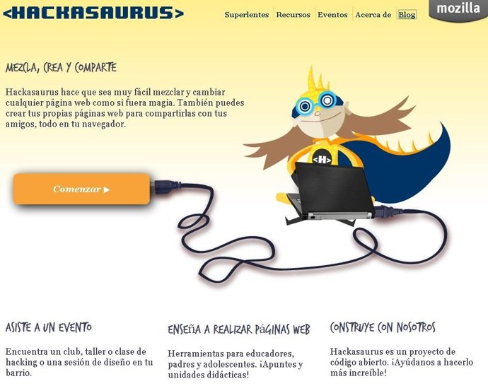Hackasaurus Por Mozilla 