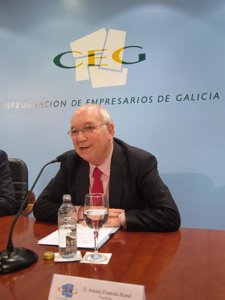 El Presidente De La CEG, Antonio Fontenla