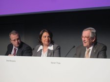 C.Serrallonga (Gerente Ayto.Barcelona), S.Recasens (Teniente De Alcalde) X.Trias