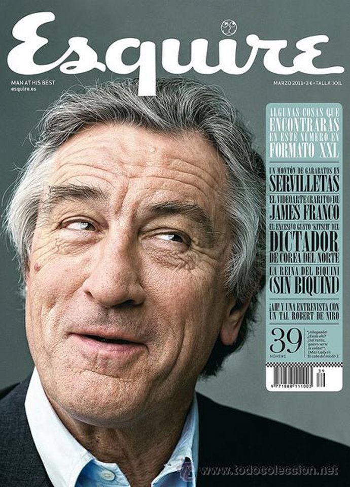 Robert De Niro En La Portada De 'Esquire'