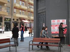 Mesa Informativa De CCOO De Navarra Sobre La Reforma Laboral.