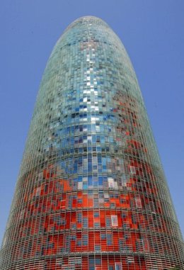 Recurso de la torre de la compañía Agbar en Barcelona