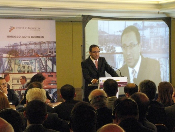 Ministro De Industria De Marruecos, Abdelkader Amara