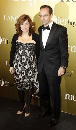 Soraya Saénz De Santamaría Y el so home Iván Rosa