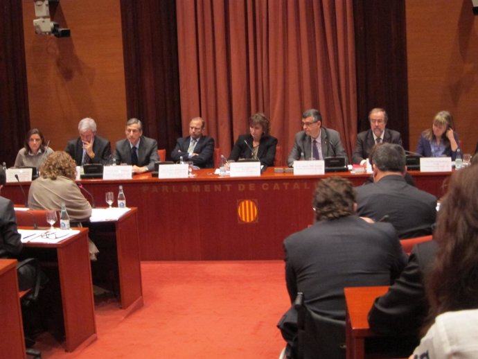 La Fiscal Jefe De Catalunya T.Compte Con Los 4 Fiscales Jefes Provinciales