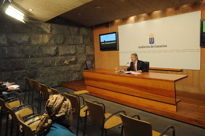 Rueda De Prensa Del Consejo De Gobierno De Canarias