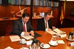 Josep Maria Pelegrí Y Dídac Ramírez (UB)