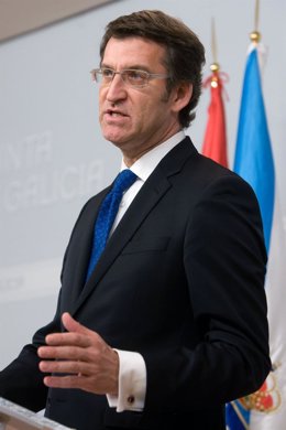 alberto nunez feijoo informa en rolda de prensa dos asuntos abordados na reunión