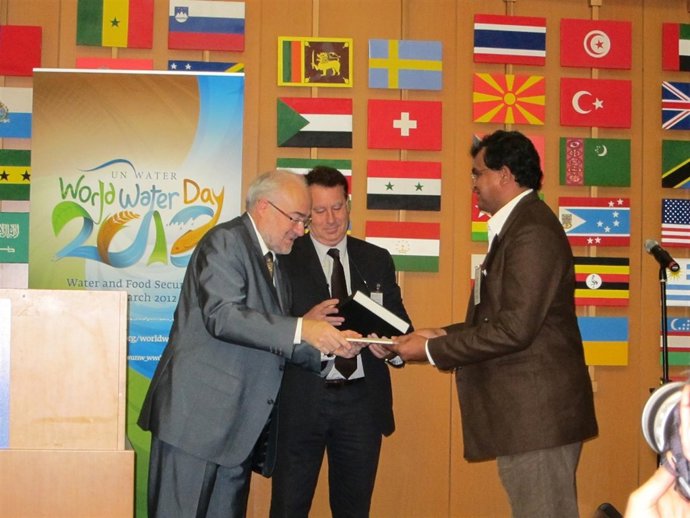 Entrega De Los Premios ONU-Agua En Roma