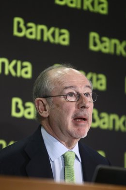 Rodrigo Rato Y Francisco Verdú Presentan Los Resultados De Bankia