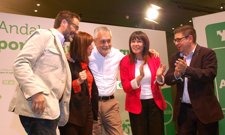 Griñán Con Los Líderes Del PSOE De Jaén.