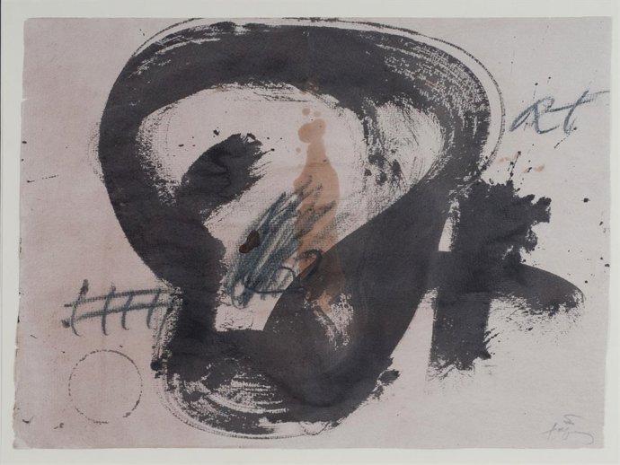 'Sans TITRE', DE ANTONI TÀPIES