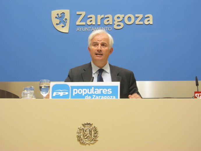 El Portavoz Del PP En El Ayuntamiento De Zaragoza, Eloy Suárez