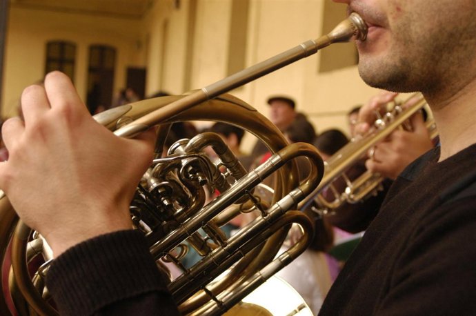 Imagen de una banda de música