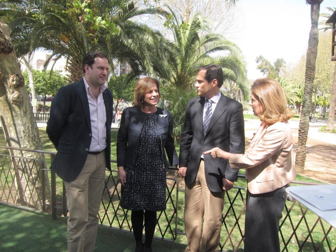 Acto Del PP De Córdoba Con José Antonio Nieto Y Ana Botella