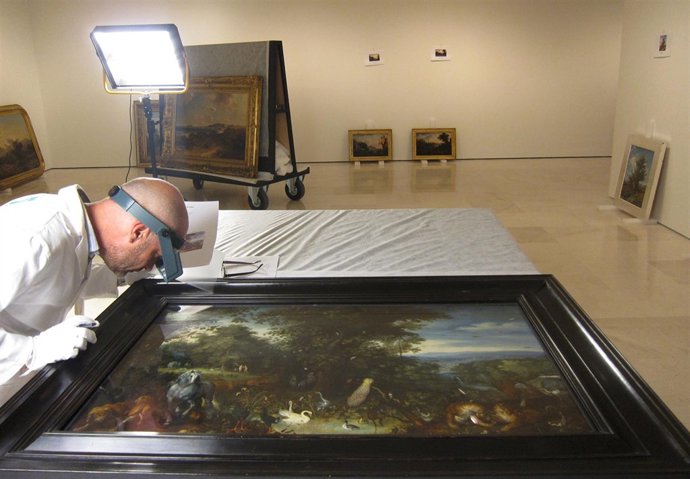 'El Jardín Del Edén', De Jan Brueghel El Viejo, En El Museo Thyssen De Málaga